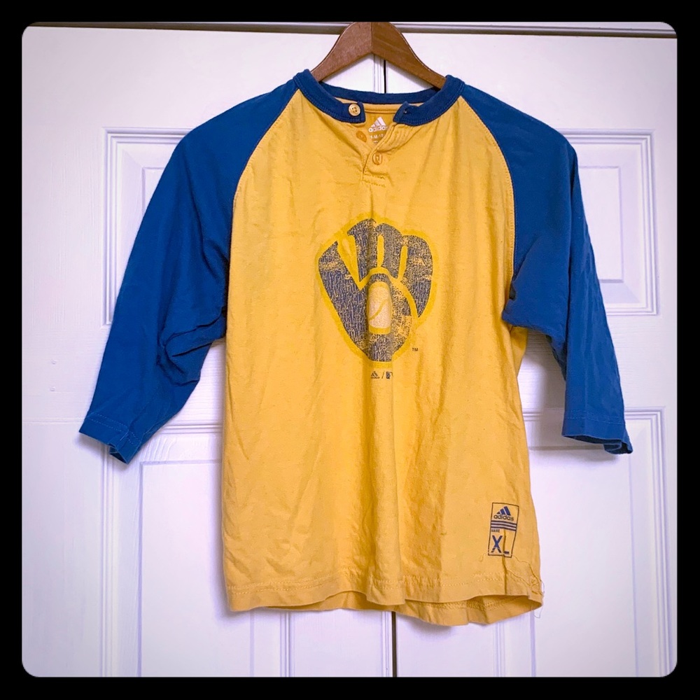 Milwaukee Brewers Henley jersey Children’s 10 / 12